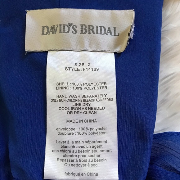 Blue Cocktail/Party Dress - Picture 5 of 6